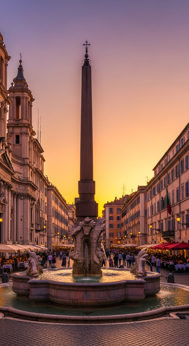 Romantic Piazzas